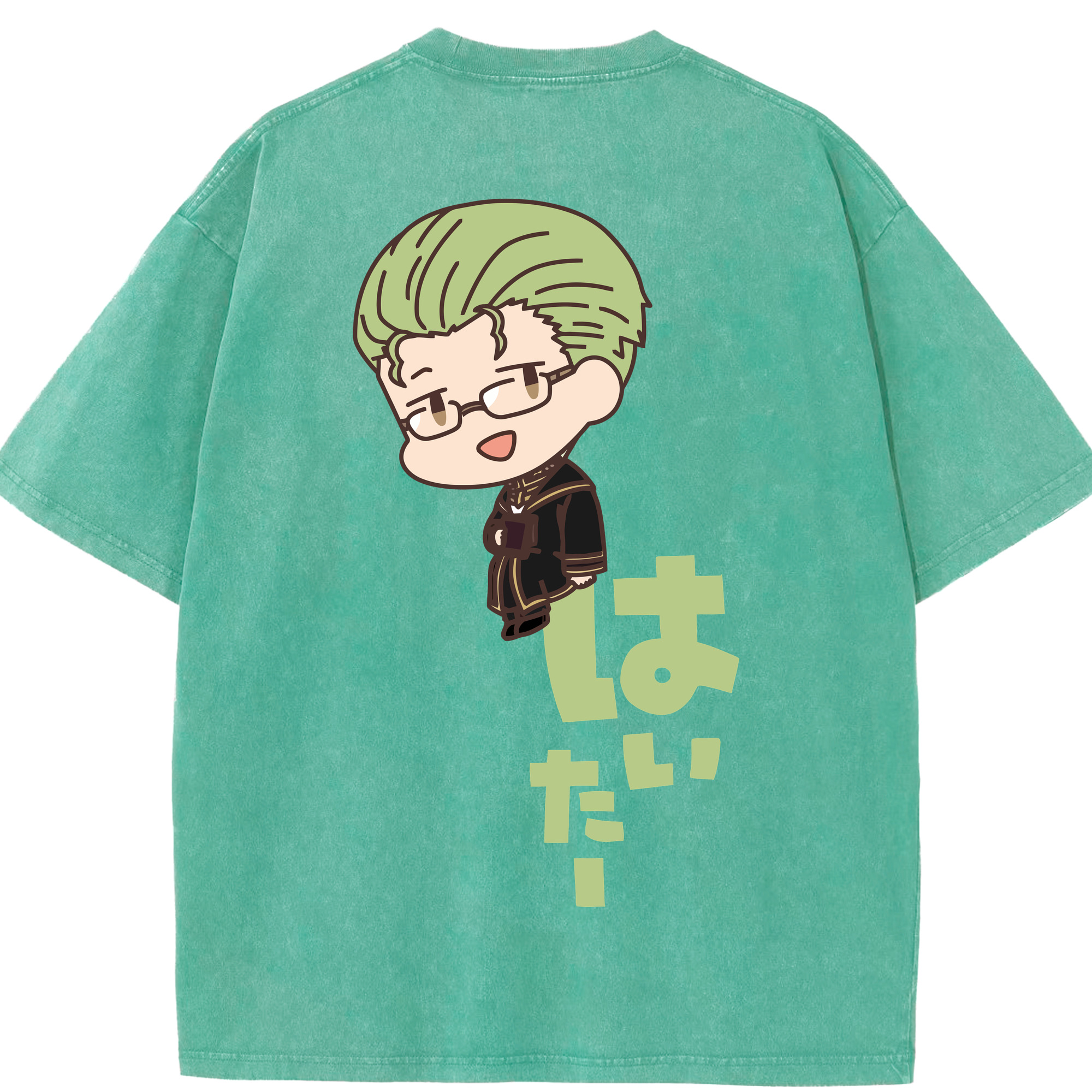 （画像用） 葬送のフリーレン Frieren 綿100% ヴィンテージ風 半袖Tシャツ（背面プリント）